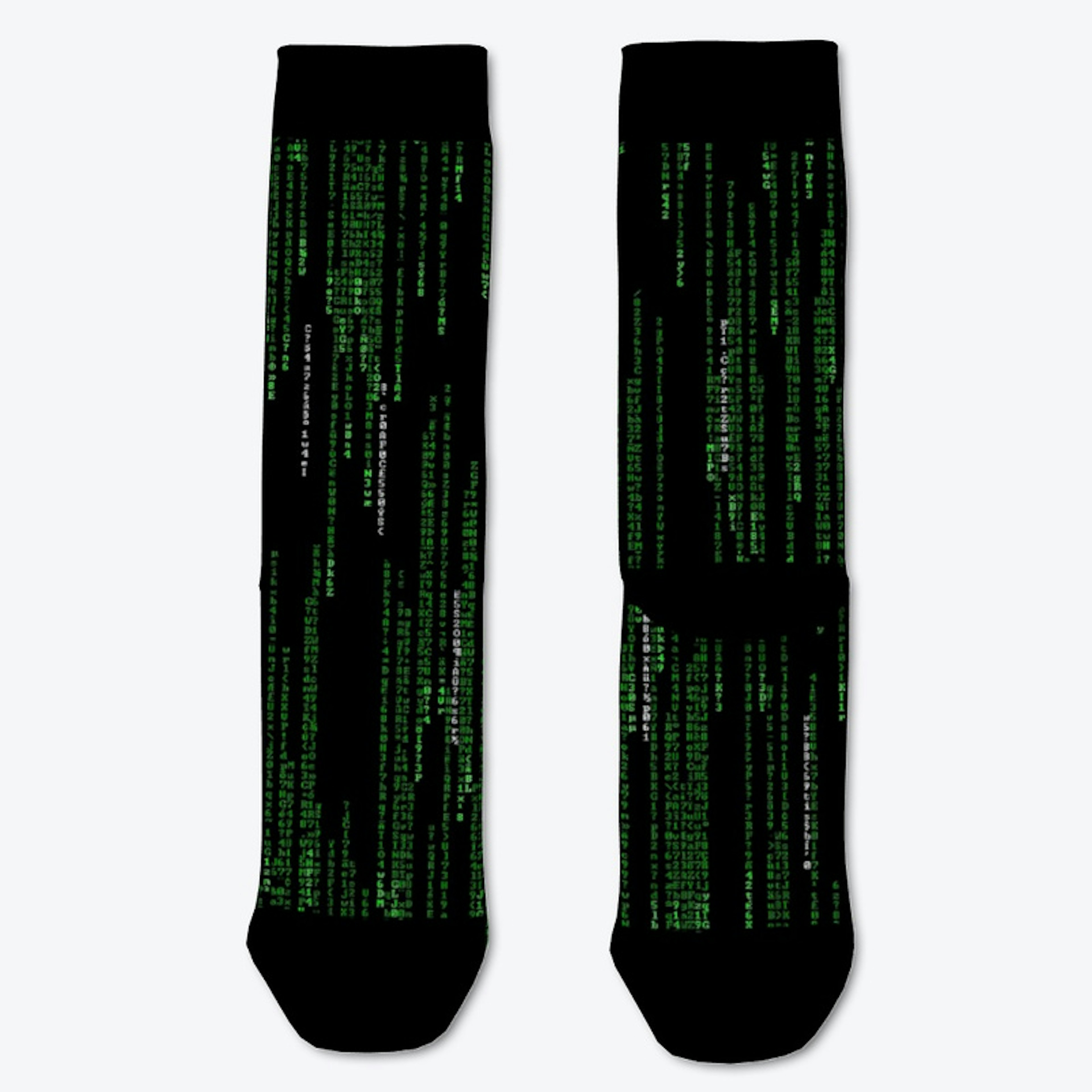 Matrix Number Socks