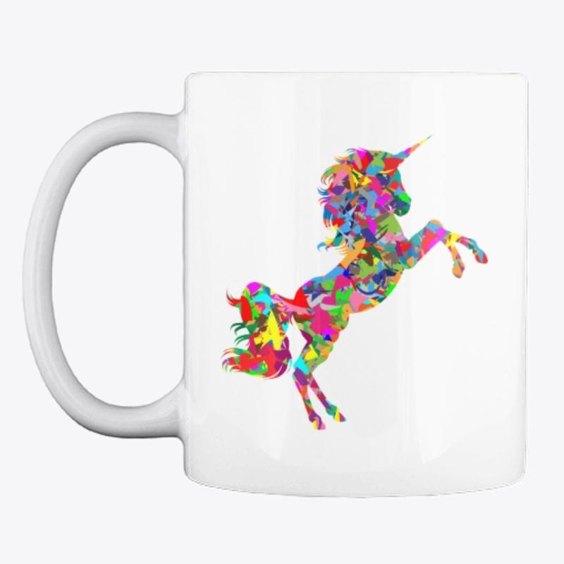 Painted Rainbow Unicorn